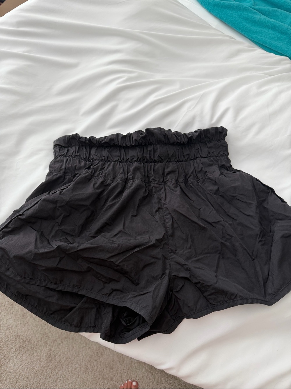 FP Movement by Free People Black High-Waist Shorts